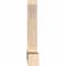 Ekena Millwork Portland Smooth Timber Gable Bracket, Douglas Fir, 48"W x 22"H x 3 1/2"D x 3 1/2"F, 11/12 Pitch GBW048X22X0404POR00SDF - alternate 2